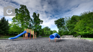 Spielplatz Tunnel Ortsteil Britz