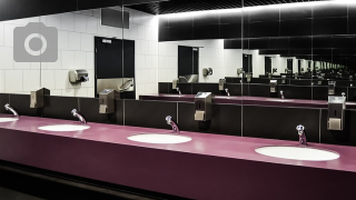 Toilette im Center